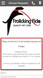 Mobile Screenshot of frolickingfido.com
